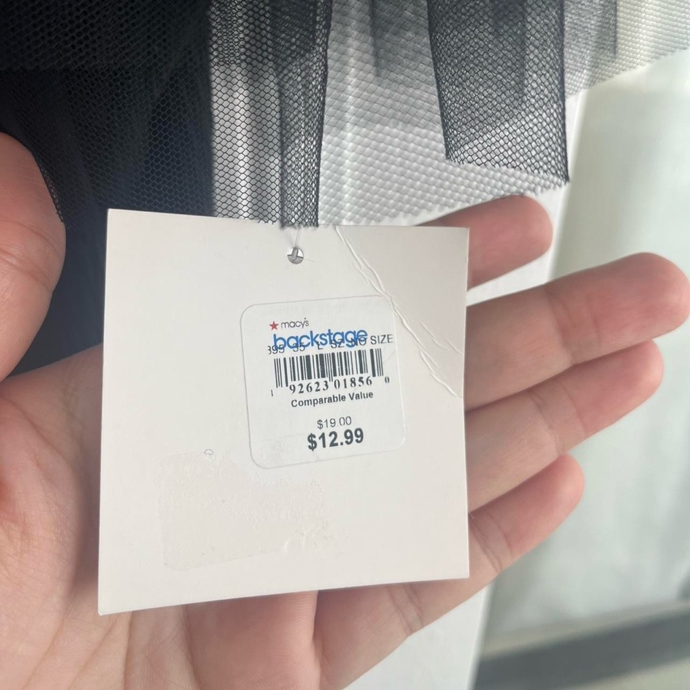 Black Ruffle Top - Picture 4 of 5